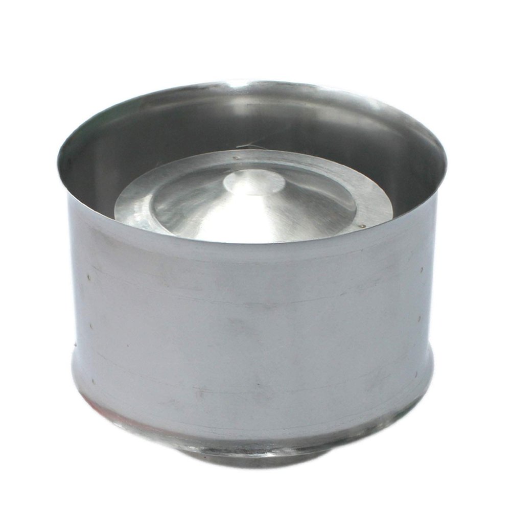 DZDZXQG Chimney Cap, Stainless Steel Rain Cap with Ventilation Cover, Prevents Smoke Backflow, Protects Against Rain, Birds, and Pests, 9 cm