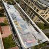 FENGSHOUU Transparent PVC Waterproof Tarp, 0.4 mm, 400 gsm view 2