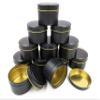NRANSON 8 oz Candle Tins with Lids, 12-Pack, Black view 1