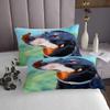 Tbrand Black Pug Dog Butterfly Quilted Bedspread 170x210 cm view 2