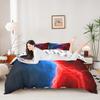 Homewish Video Game Duvet Cover Set, 200 x 200 cm, Gamepad Design, Red and Blue view 3