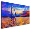Muralo Nature Wall Art, Sea, Landscape, Water, Waves, Sky - 100 x 70 cm view 1