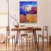 Muralo Nature Wall Art, Sea, Landscape, Water, Waves, Sky - 100 x 70 cm view 2
