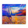 Muralo Nature Wall Art, Sea, Landscape, Water, Waves, Sky - 100 x 70 cm view 3