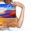 Muralo Nature Wall Art, Sea, Landscape, Water, Waves, Sky - 100 x 70 cm view 4