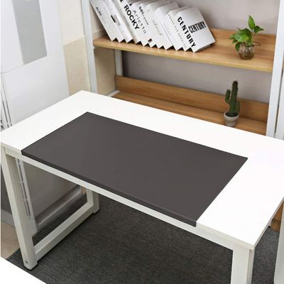 Waterproof PU Leather Desk Mat with Edge Grip