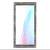 DR35 Picture Frame 67 x 61 cm, Blue/Silver/Gold, Custom-Made MDF Wood Frame with Anti-Reflective Acrylic Glazing view 1