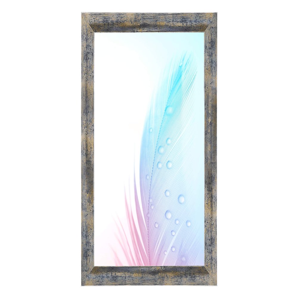 DR35 Picture Frame 65 x 109 cm, Blue/Silver/Gold