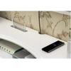 White Floating Wall-Mounted TV Console, 120 cm view 3