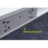 White Floating Wall-Mounted TV Console, 120 cm view 4