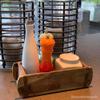 zeitzone Vintage Wooden Brick Mold Storage Box view 4