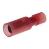 Insulated Nylon Round Crimp Connectors 0.5–2.5 mm², Blue/Red, 100-Piece view 2