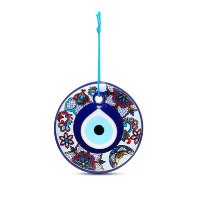 MYSTIC JEWELS Wall Decoration, Gold Eye of Sun and Moon (Model 4)
