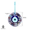MYSTIC JEWELS Wall Decoration, Gold Eye of Sun and Moon (Model 4) view 2