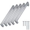 Stahlia Stainless Steel Cabinet Handles, 64 mm Hole Spacing, 5-Pack view 1