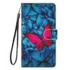 Nodigo Leather Wallet Case for Samsung Galaxy S20 FE/S20 Lite 4G/5G – Butterfly view 1