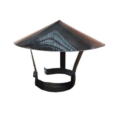 DZDZXQG Black Stainless Steel Chimney Cap, 275 mm