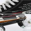 STRTG Canvas Double-Row Quad Roller Skates for Men and Women, Sizes 35–44 view 4