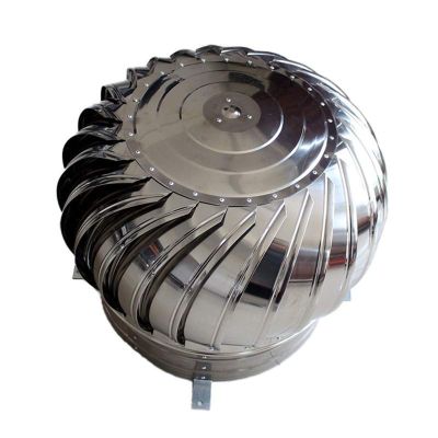 DZDZXQG 300 mm Stainless Steel Rotating Chimney Cowl, Anti-Downdraught Spinner