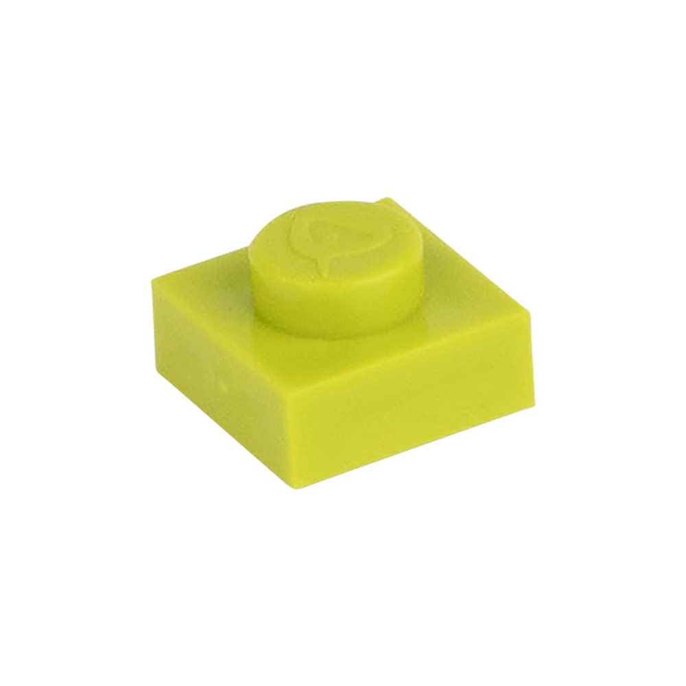 Q-Bricks Bag of 1,000 1x1 Plates, Grass Green 101