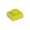 Q-Bricks Bag of 1,000 1x1 Plates, Grass Green 101 view 1