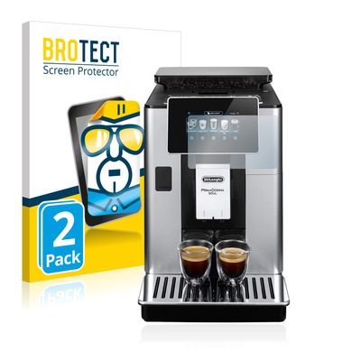 BROTECT 2-Pack Screen Protector for DeLonghi PrimaDonna Soul ECAM610.55.SB, Made in Germany, Ultra-Clear