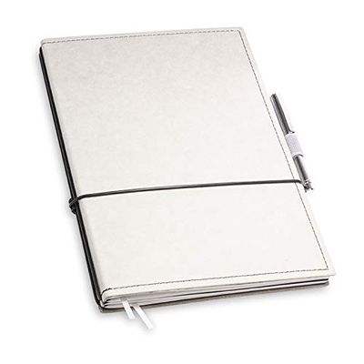 A5 X17 Refillable Notebook, Vegan Cellulose Cover, Gray Stone, Gift Box