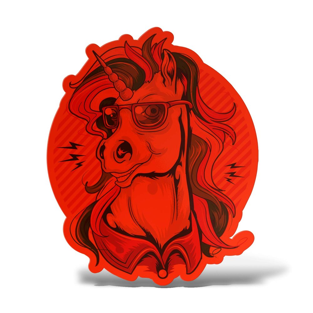 ERREINGE Flower Power Hippie Vinyl Stickers for Walls, Laptops, Cars, Motorcycles and RVs