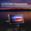 Godox GM55 5.5-inch 4K HDMI Video Monitor with Touchscreen and 3D LUT, 1920 x 1080 IPS Screen for Sony, Canon, and Fujifilm DSLR Cameras view 2