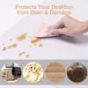 Transparent PVC Desk Mat, Ultra-Thin Heat-Resistant Desk Pad view 4