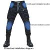 Four-Season Motorcycle Pants with Fall Protection, Removable Gear, Unisex view 3