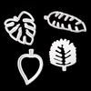 Honbay 8-Piece Tropical Leaf and Flower Cookie Cutters for Fondant and Cake Decorating view 3