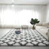 KKDIY Rainbow Plush Rug with Batik Pattern view 1