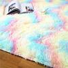 KKDIY Rainbow Plush Rug with Batik Pattern view 4