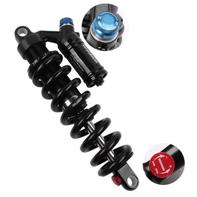 TOMYEUS VPPV MTB Rear Shock, 550 lb, Adjustable, 210 mm