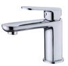 Krobec Single-Handle Bathroom Faucet with Water-Saving Function, Chrome view 1