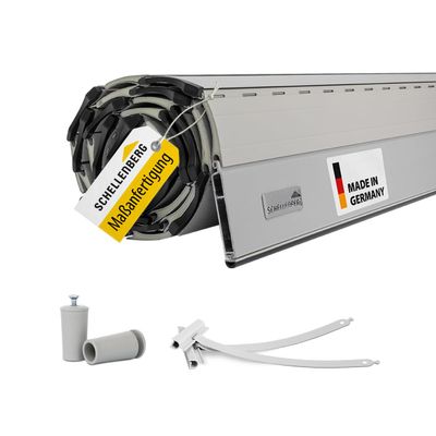 Schellenberg Custom-Made Aluminum Roller Shutter Curtain, Mini System, 50–200 cm W x 100–230 cm H
