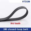 Geeyu ZHaonan HTD3M Rubber Toothed Timing Belt, 3 mm Pitch, 6/9/10/15 mm Widths view 3