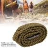 RiToEasysports Green Paracord Belt with Alloy Buckle view 3