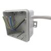 TPelectric Junction Box with Pass-Through Membrane for Damp Rooms, IP55, 90 x 90 x 55 mm, Variant B view 2