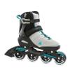 Rollerblade Spark 80 W 2022 Women's Inline Skates, Gray/Turquoise, Size 39 view 1