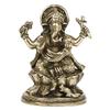 Artvarko Brass Ganesha Seated on Lotus, 12.7 cm view 2
