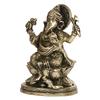 Artvarko Brass Ganesha Seated on Lotus, 12.7 cm view 4
