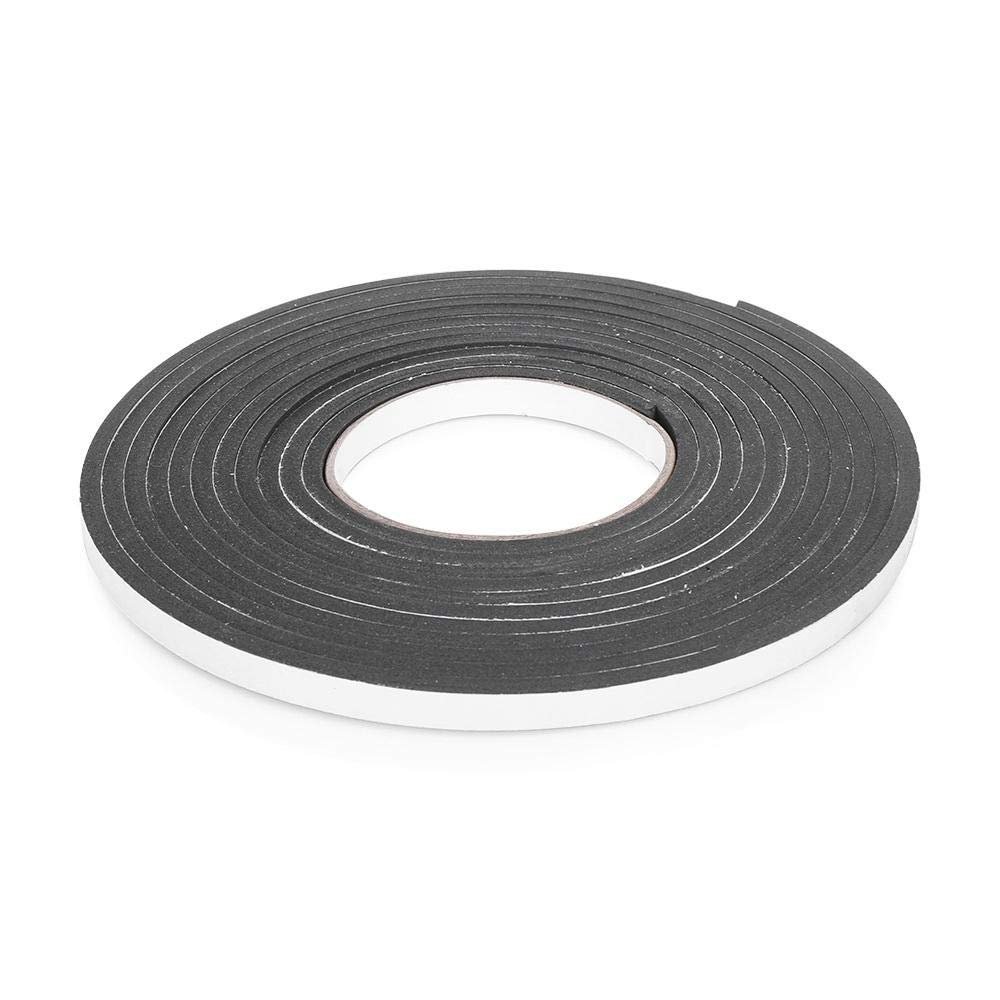 EYCFSJ Window Sealing Tape, 5 m, Black, 10 mm, Self-Adhesive