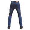 YXYECEIPENO Winter Off-Road Motorcycle Pants with Fleece-Lined Denim and 4 Removable Protective Pads, Unisex, 9 Sizes view 2
