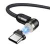 Maclean MCE474 Magnetic USB Cable with USB-C Adapter, 1 m, Fast Charging view 1