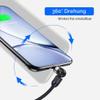 Maclean MCE474 Magnetic USB Cable with USB-C Adapter, 1 m, Fast Charging view 3