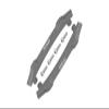 Aluminum Roof Skid Plate for Traxxas HOSS 4X4 VXL (90076-4), 6-Piece Set, Gray Silver view 1