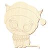 Wooden Christmas Cat V1 – Craft Decor, 5–50 cm, 1 Piece, 27 cm High view 1