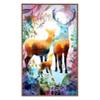 BAJIE Hand-Painted Abstract Deer Oil Painting on Canvas view 2